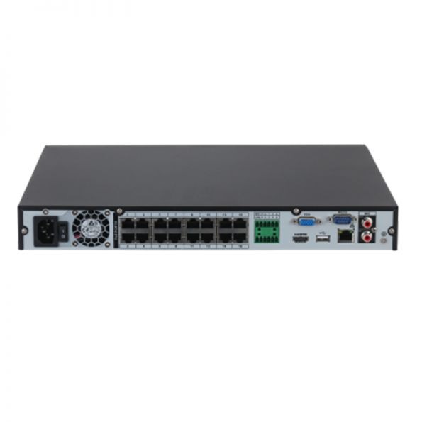 16CH 1U 16PoE 2HDDs Lite Network Video Recorder