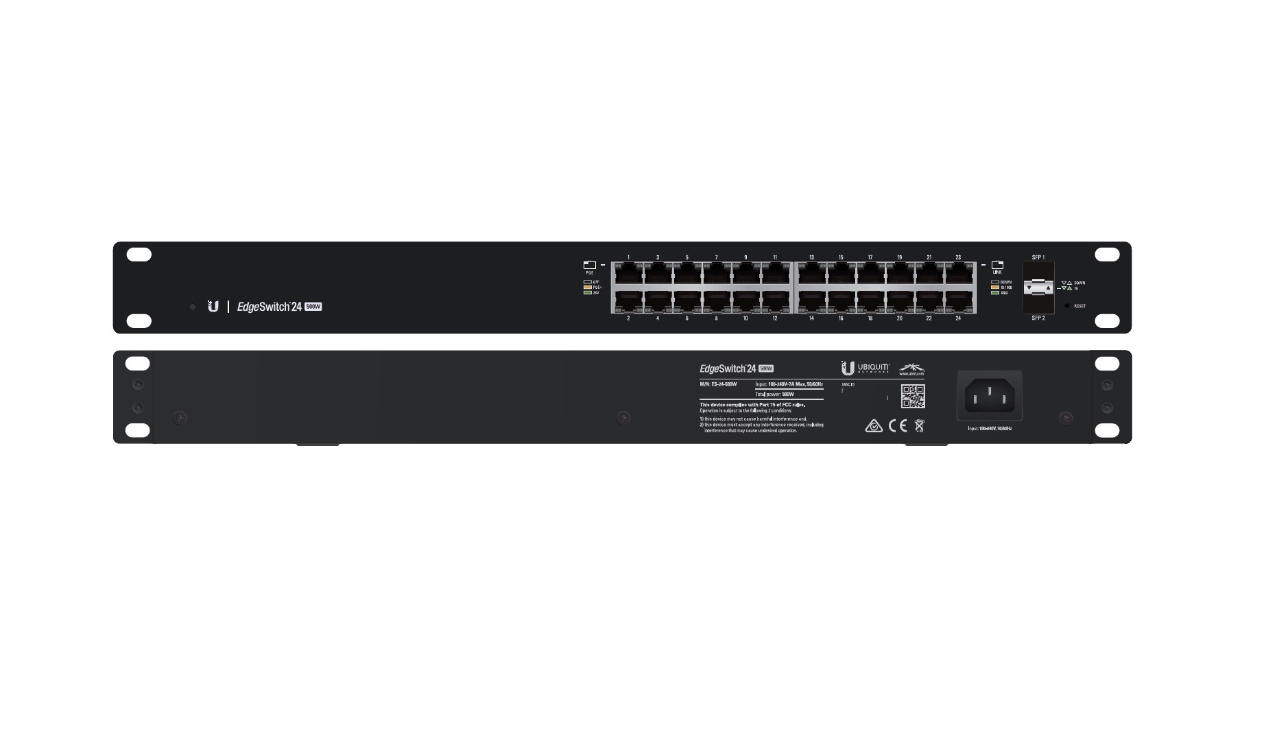 EDGE SWITCH 24PORT 500W