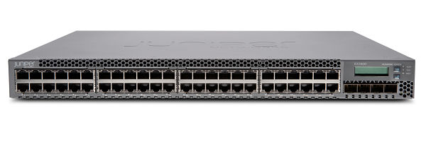 EX3300, 48-port 10/100/1000BaseT with 4 SFP+ 1/10G uplink ports