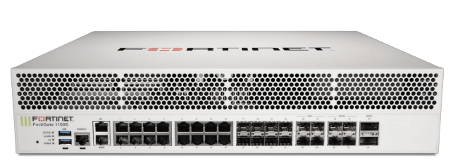 FORTIGATE-1100E 2X40GE QSFP+ 4X25GE SFP28 4X10GE SFP+ 
