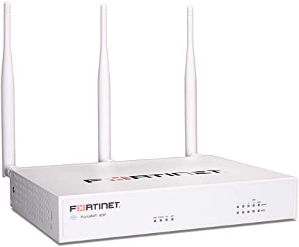 FortiWiFi 40F 5 x GE RJ45 ports (including 4 x Internal Ports, 1 x WAN Ports), Wireless (802.11a/b/g/n/ac-W2)