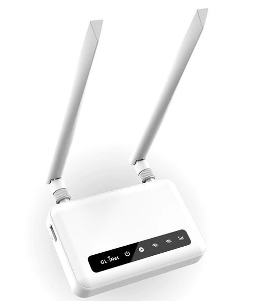 GL.iNet Spitz (GL-X750) 4G LTE OpenWrt Router, ATT & T-Mobile Version, AC750 Dual-Band Wi-Fi, IoT Gateway, VPN Client and Server