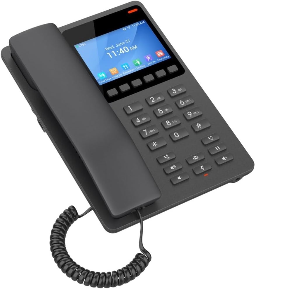 Compact Hotel Phone with Color LCD