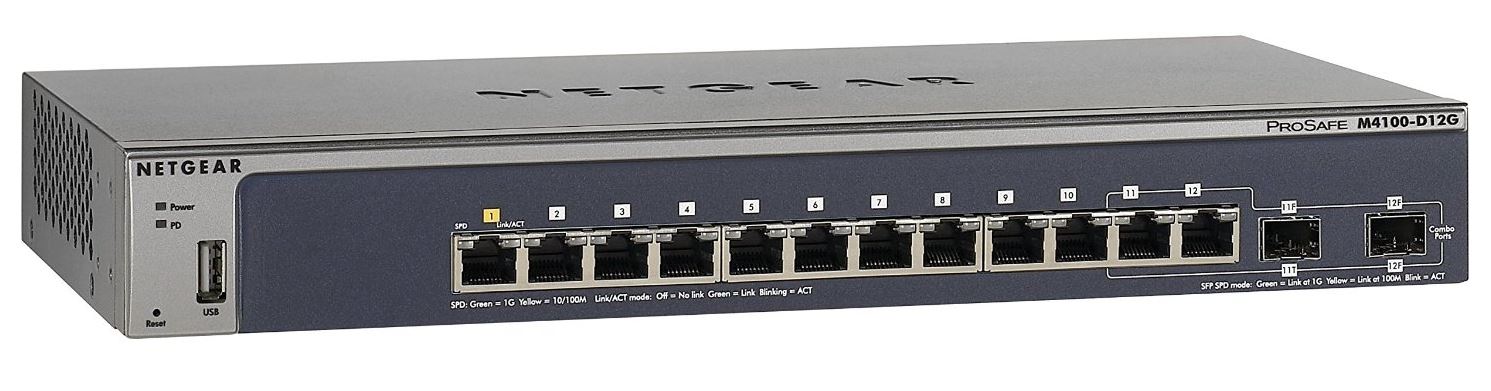 M4100-D12G MANAGED SWITCH