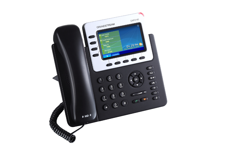 Grandstream Networks GXP2140, 4-line with LCD IP Phone