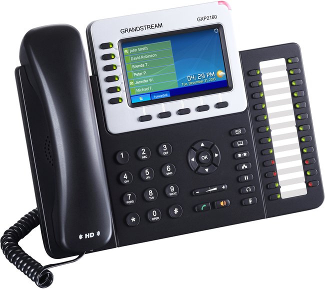 Grandstream Networks GXP2160 6lines LCD Wired handset IP phone 