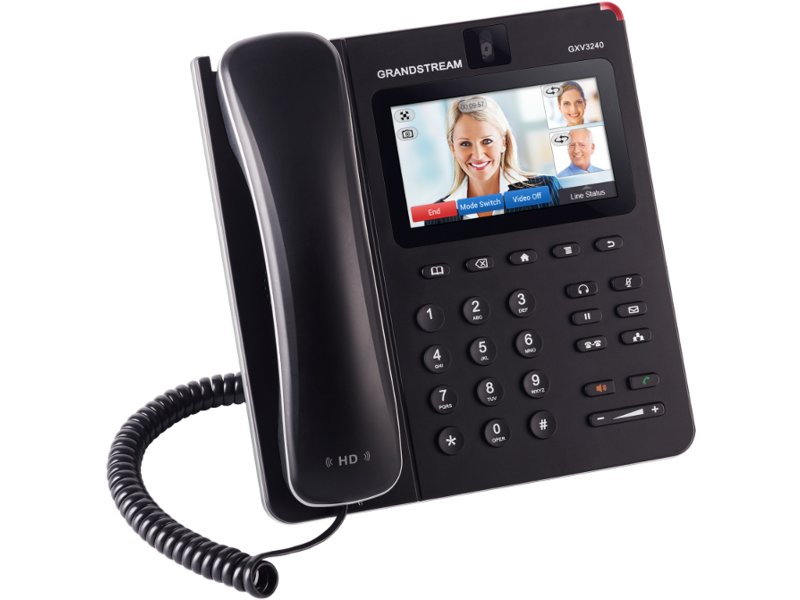 IP Video Phone for Android 6-line, 4.3 inch touch screen