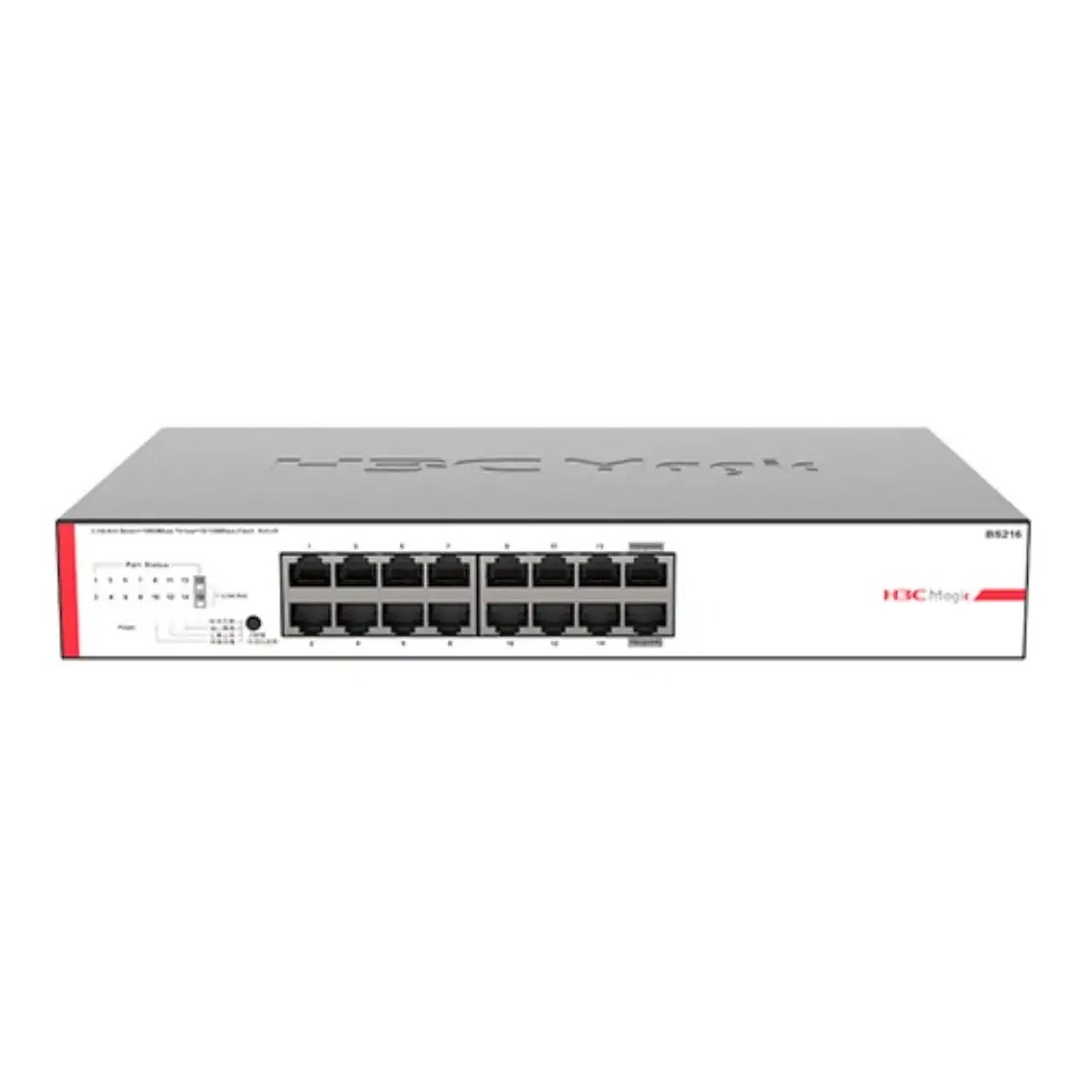 H3C Magic BS216 (9801A5AW), 16 Port Giga Layer 2 Unmanaged Switch