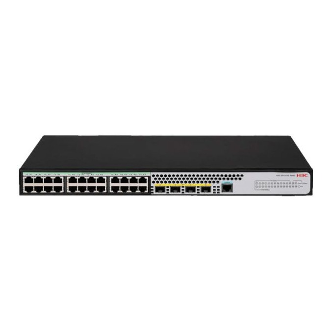 H3C S5120V3-28S-LI (9801A41T), 24 Port Giga with 4 x 10G SFP+ port Layer 3 Cloud Managed Switch