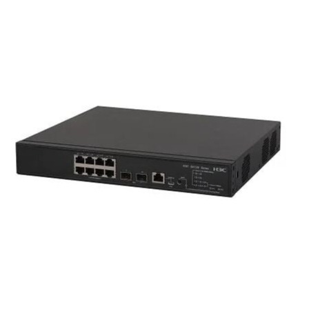 H3C S5130S-10MS-UPWR-EI , 8 Port 2.5G Base-T UPOE 370W with 2 x 10G SFP+ Port Layer 3 Cloud Managed Switch