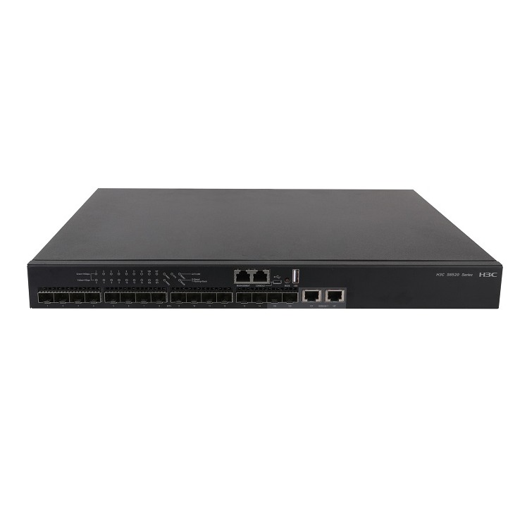 H3C S6520X-16ST-SI L3 Ethernet Switch with 16*1G/10GBase-X SFP Plus Ports(2XG Combo),Without Power Supplies