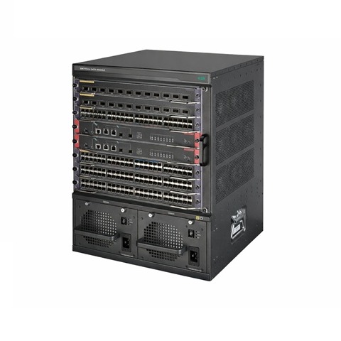 H3C LS-7506X-PoE-GL, 2 x MPU Slot and 6 x LPU slots and 1+1 redundancy for power modules, Enterprise Core Switch Chassis, PoE