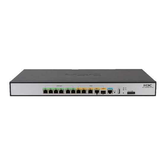 H3C MSR830 , 6 Port Giga LAN/WAN + 3 Port Giga + 1 x SFP port 
