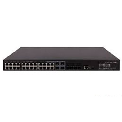 H3C S5130S-28P-HPWR-EI, 24 Port Giga POE+ 370W with 4 x 1G SFP port Layer 3 Managed Switch