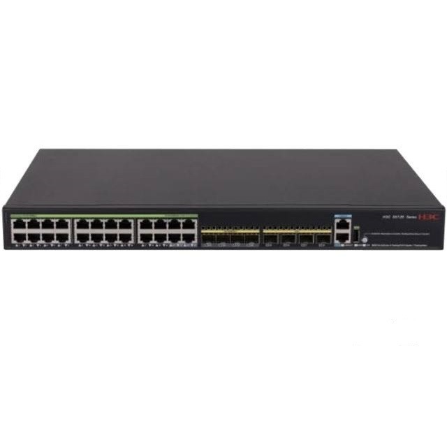 24*10/100/1000BASE-T PoE Plus Ports, 4*100/1000BASE-X SFP Combo Ports, 4*1G/10GBASE-X SFP Plus Ports, (AC)