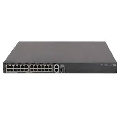 H3C S6520X-26MC-SI, 24 Port 1G/2.5G/5G Base-T with 1 × expansion slot, 2 × power module slots Layer 3 Managed Switch