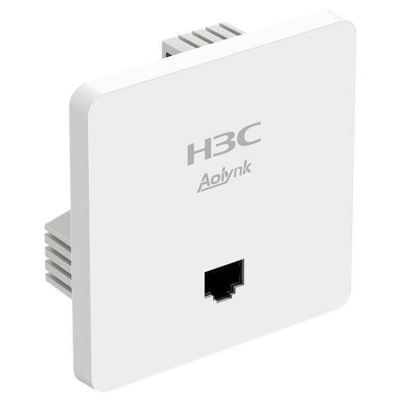 H3C Aolynk UAP612G-AX15 , AX1500, Walljack Cloud Managed Wi-Fi 6 Access Point