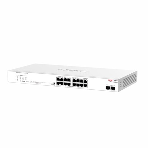 H3C Aolynk US110-16G2MF-HP 16 Port PoE Cloud Switc...