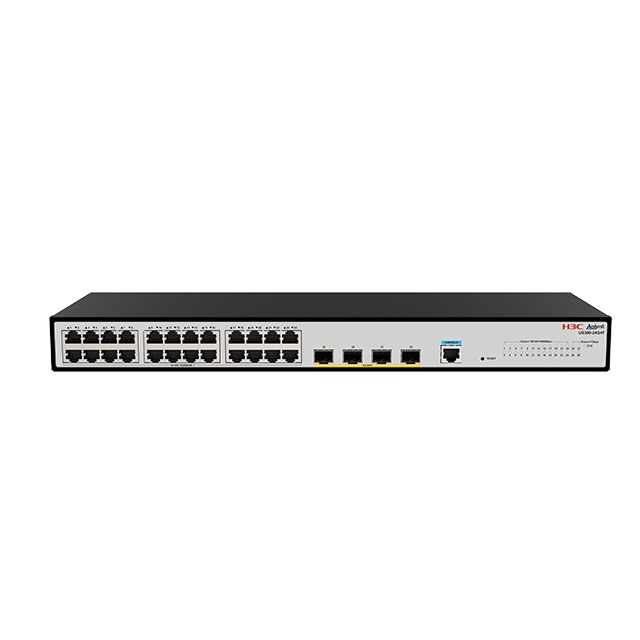 H3C Aolynk US300-24G4F, 24 Port Giga with 4 x 1G SFP Uplink, Layer 2 Cloud Managed Switch