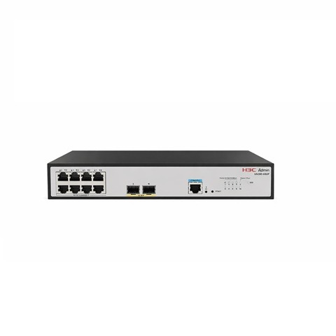 H3C Aolynk US300-8G2F, 8 Port Giga with 2 x 1G SFP Uplink, Layer 2 Cloud Managed Switch