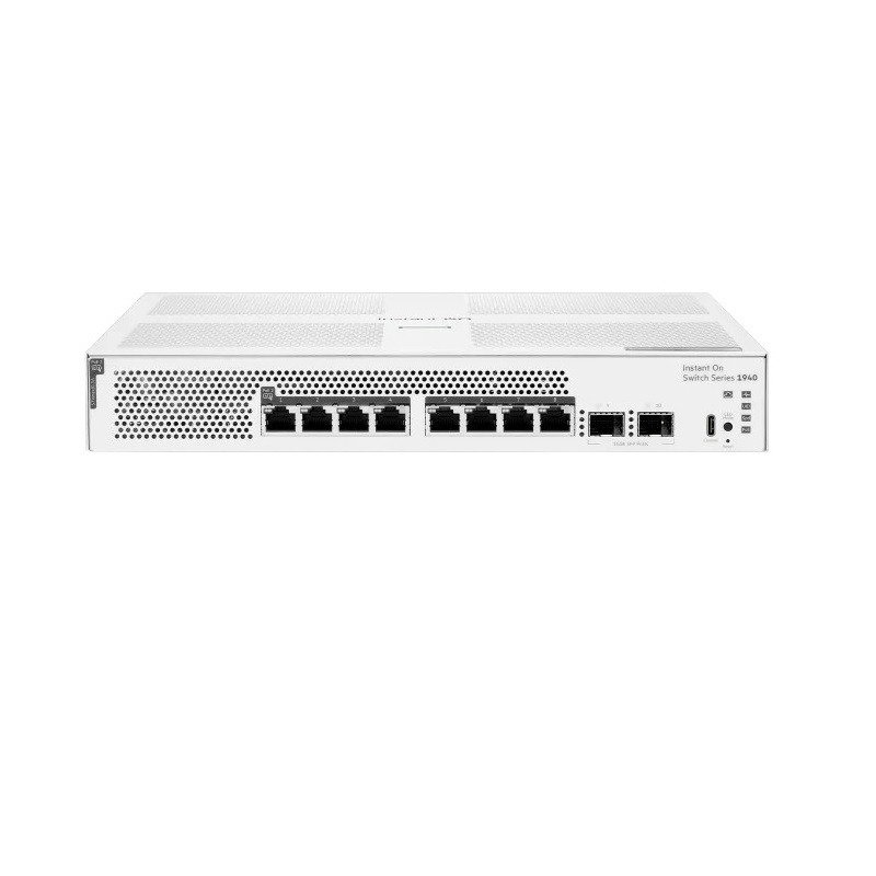 HPE Networking Instant On S4A29A, 1940 Series 8 Port Giga PoE+ 124W with 2 x SFP Uplink Port Switch
