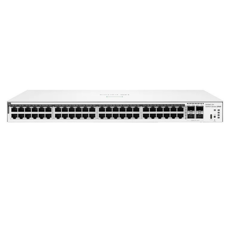 HPE Networking Instant On S4A34A, 1940 Series 48 Port Giga POE+ 370W with 4 x 10G SFP+ Uplink Port Switch