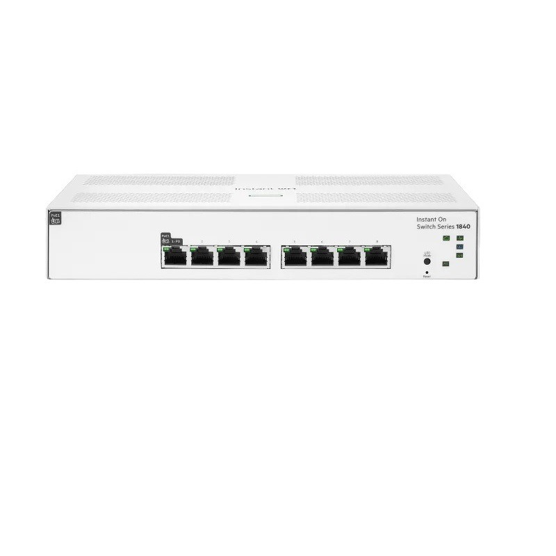 HPE Networking Instant On S5E25A, 1840 Series 8 Port Giga Switch