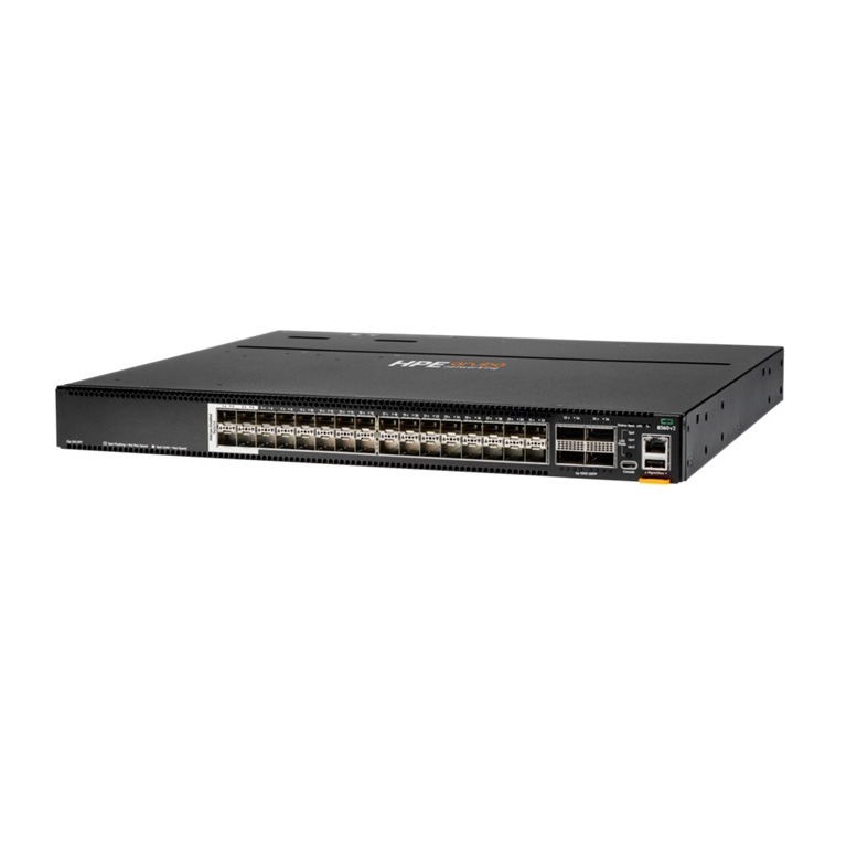 HPE Aruba Networking CX 8360‑32Y4C v2 32‑port 25G SFP/SFP+/SFP28 4 Sec 4‑port 100G QSFP+/QSFP28 Sw