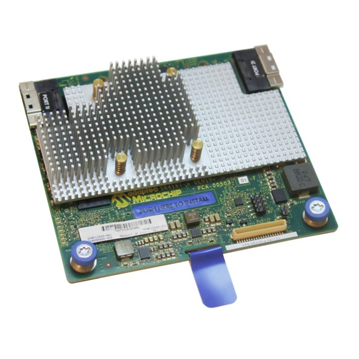 Microchip SmartRAID SR416i‑a x16 Lanes 4GB Cache NVMe/SAS 24G Controller for HPE Gen10 Plus