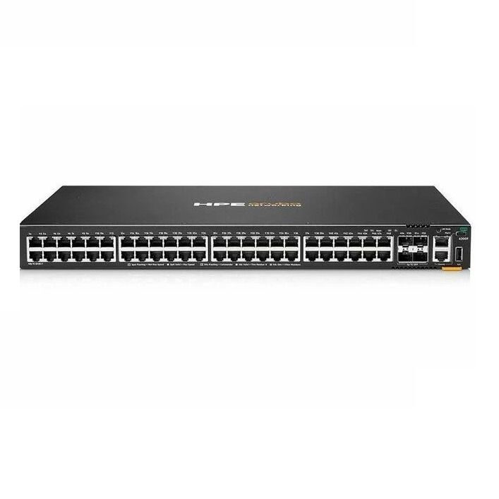 HPE Aruba Networking CX 6200F 24G Class‑4 PoE 4SFP 370W Switch