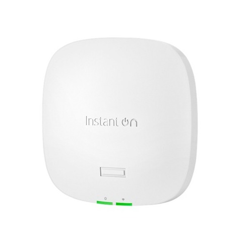 HPE Networking Instant On Access Point Bundle with PSU Dual Radio Tri Band 2x2 Wi‑Fi 6E (RW) AP32
