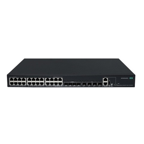 HPE Networking CW 2150, 24 Port 1G POE+ 405W and 4 x 1G SFP Combo ports with 4 x 10G SFP+ Uplink, fully managed, stackable Layer 3 switch