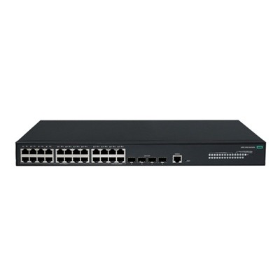HPE Networking CW 2050, 20 Port 1G BASE-T + 4 x 1G/2.5G BASE-T Port + 4 x 1G/2.5G SFP Uplink, fully managed, stackable Layer 2 switch