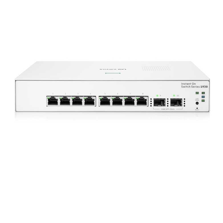 HPE Networking Instant On JL680A, 1930 Series 8 Port Giga with 2 x SFP Uplink Port Switch