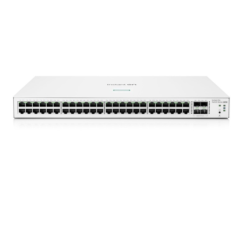 HPE Networking Instant On JL814A, 1830 Series 48 Port Giga with 4 x SFP Port Switch