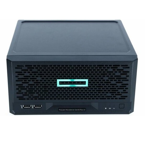 HPE PROLIANT MICROSERVER GEN10 PLUS V2 G6405 2-CORE 16GB-U VROC 4LFF-NHP 180W EXTERNAL PS SERVER