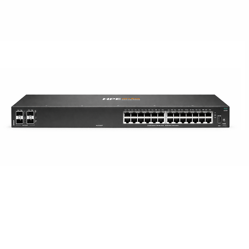HPE Aruba Networking CX 6000 24p 10M/100M/1G 4p SFP 1G Switch