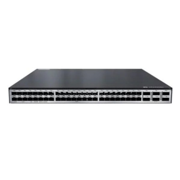 Huawei,02354HHT,(48*10GE SFP+ ports, 6*40GE QSFP28 ports, optional license for upgrade to 6*100GE QSFP28.