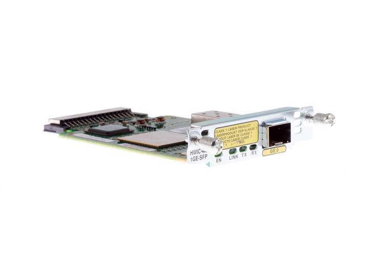 GigE high speed WIC with one SFP slot