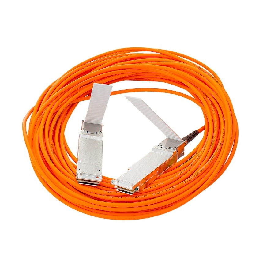 HPE BladeSystem c‑Class 40G QSFP+ to QSFP+ 15m Active Optical Cable