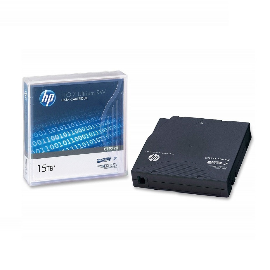 HPE LTO-7 Ultrium 15TB RW Data Cartridge.