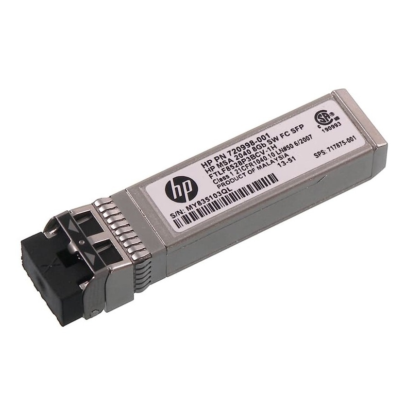 HPE MSA 8Gb Short Wave Fibre Channel SFP+ 4-pack Transceiver.
