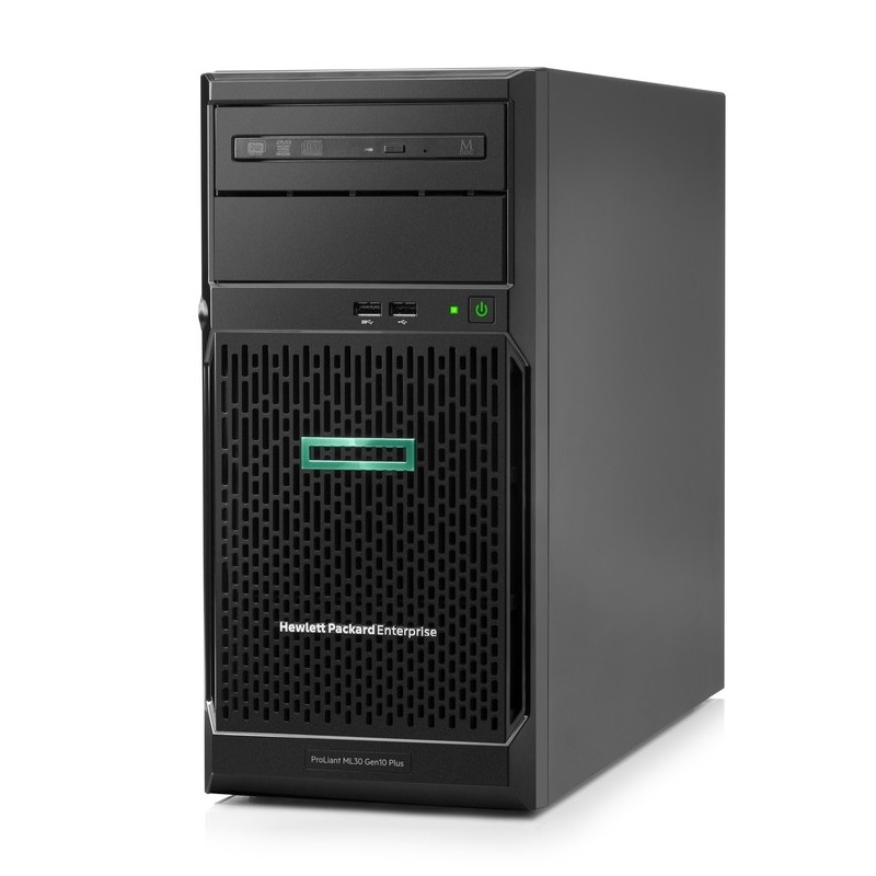 HPE ProLiant ML30 Gen10 Plus E-2314 2.8GHz 4-core 1P 16GB-U 4LFF-NHP 350W PS Server