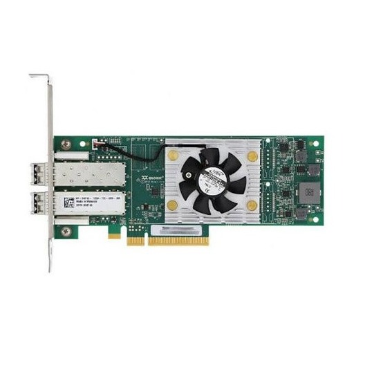 Hpe QLogic QW972-63001 Storefabric SN1000Q 16Gb Dual Port Fibre Channel Host Bus Adapter with Standard Bracket Card Only no SFP