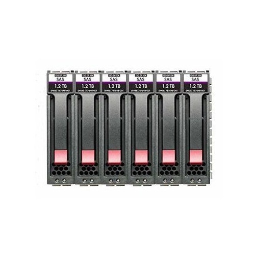 HPE MSA 14.4T SAS 10K SFF M2 6pk HDD Bdl.