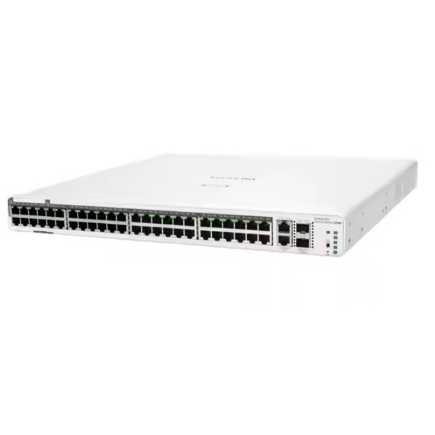 HPE Networking Instant On JL809A, 1960 Series 48 Port Giga POE+ 600W with 2 x 10G SFP+ and 2 x 10G Coper Uplink Port Switch