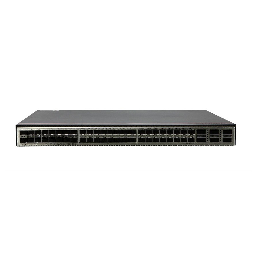 S5732-H48S6Q (44*GE SFP ports,4*10GE SFP+ ports,6*40GE QSFP ports,without power module).