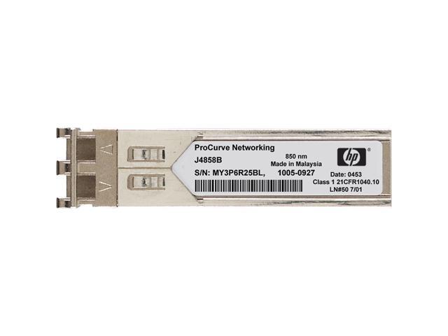 HPE J4858C ProCurve Gigabit-SX-LC Mini-GBIC 1 Gbps 1x LC 1000Base-SX port
