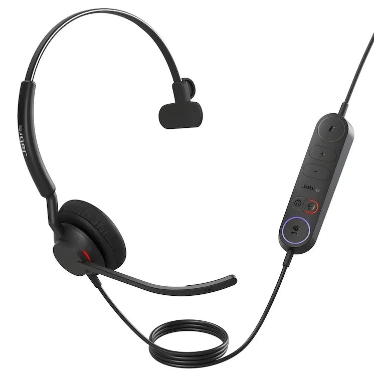 Jabra Engage 40 - (Inline Link) USB-C/A UC, Mono