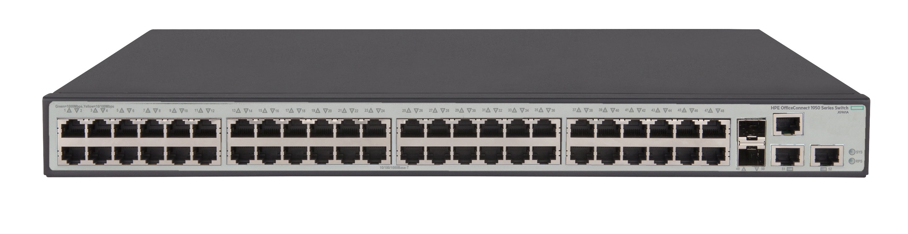 HPE 1950 48G 2SFP+ 2XGT Switch